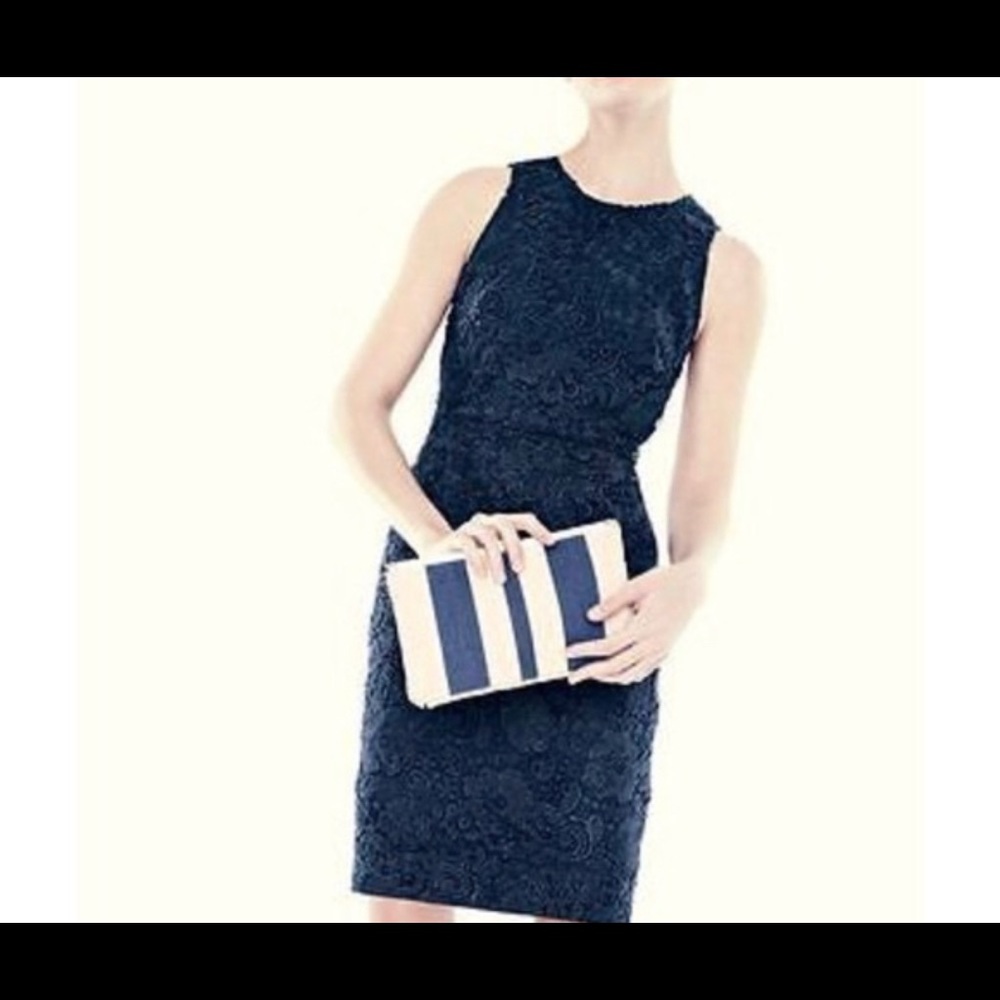 J. Crew Floral Lace Sheath Dress